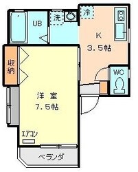 テレス綱島の物件間取画像